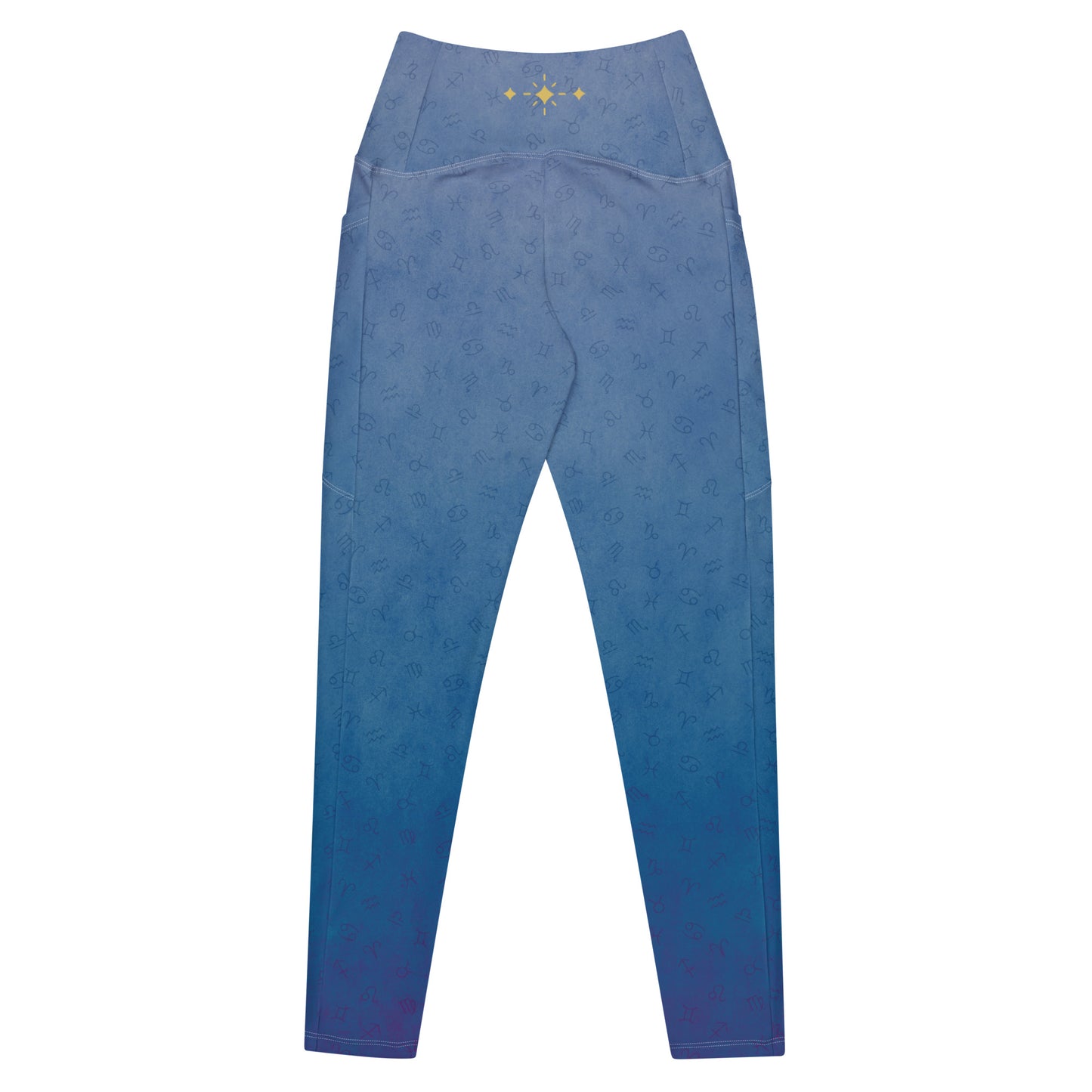 Midnight Blue Leggings with Pockets