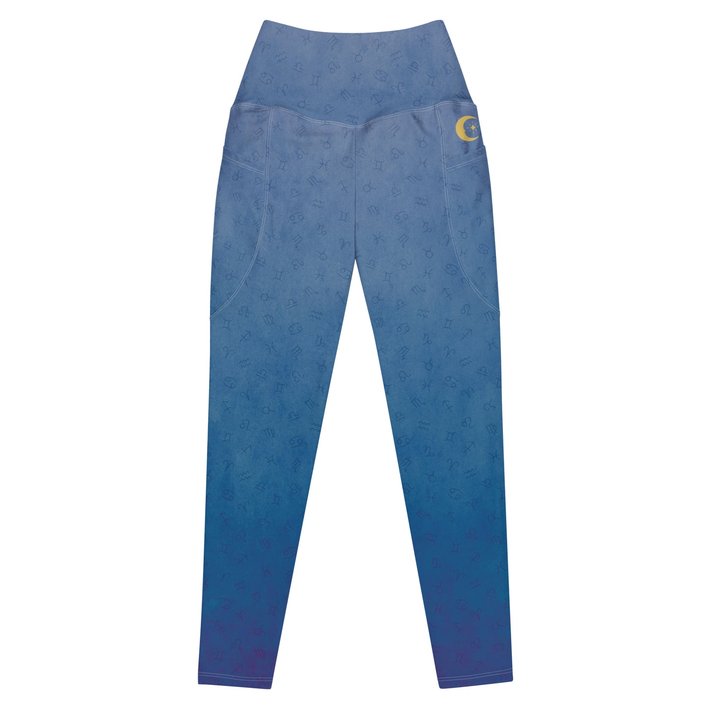 Midnight Blue Leggings with Pockets