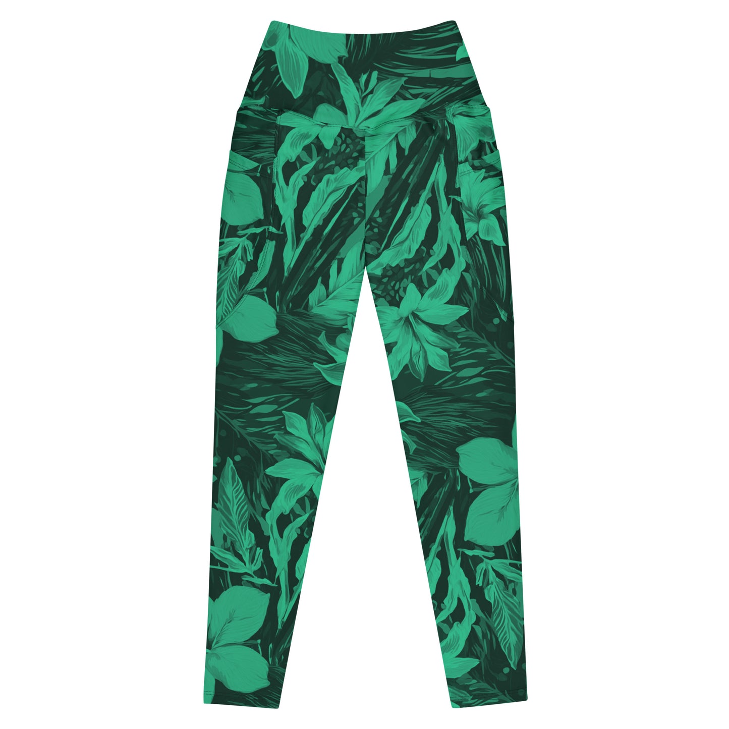 Wild Flora Leggings with Pockets