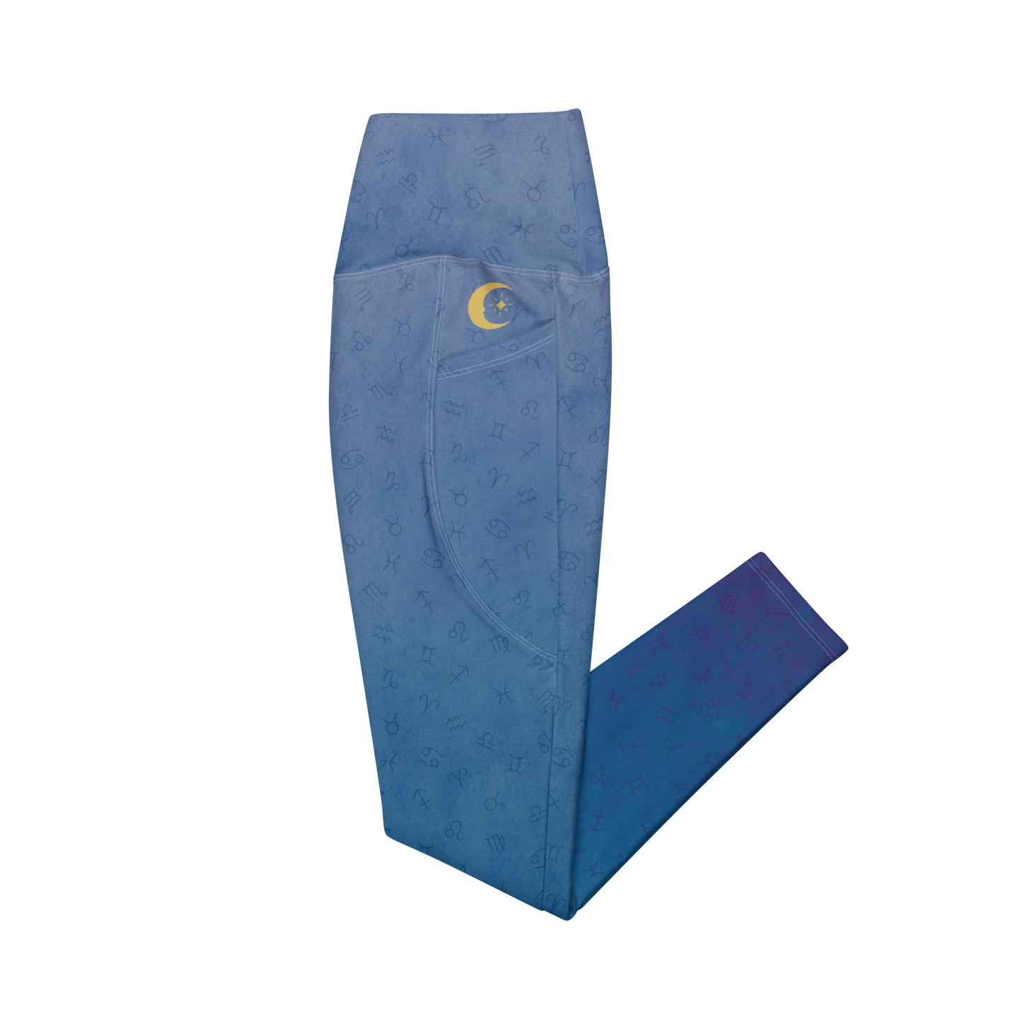 Midnight Blue Leggings with Pockets