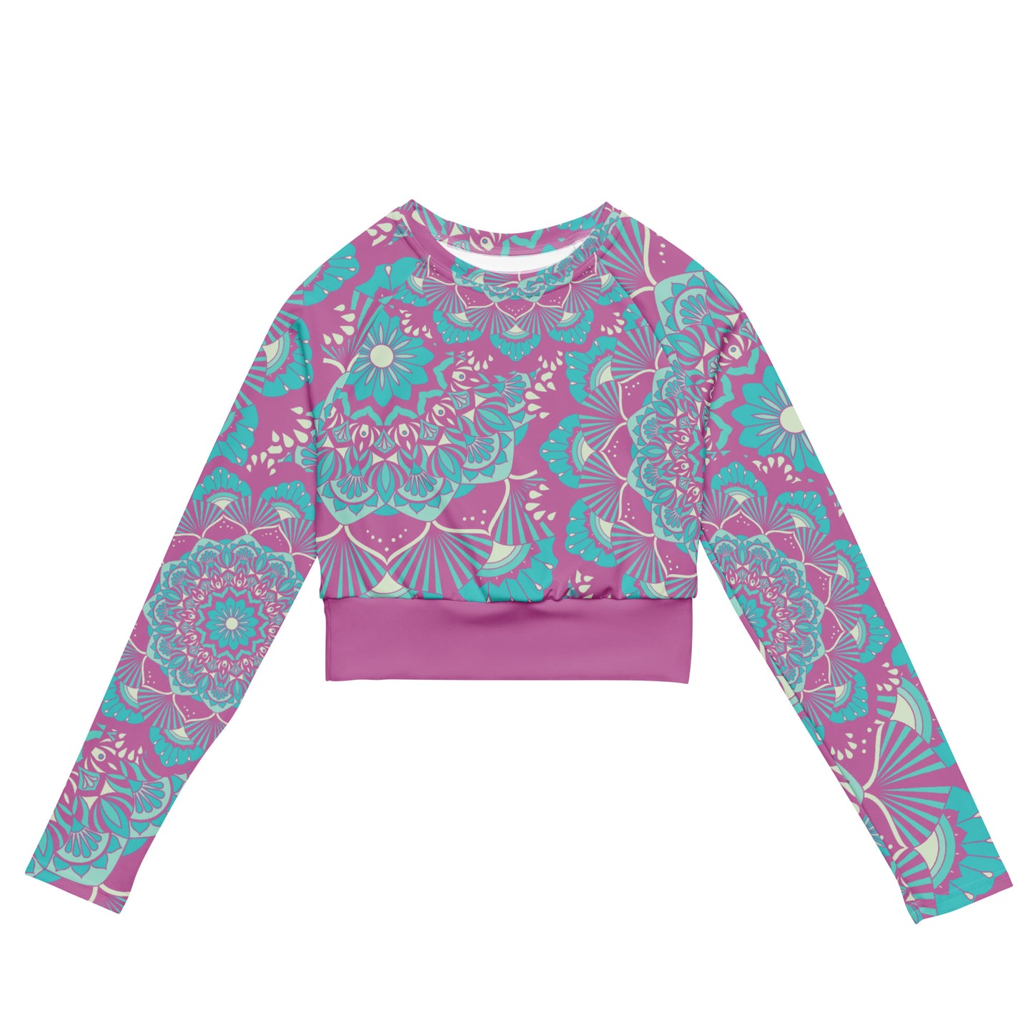 Aura Long Sleeve Crop Top