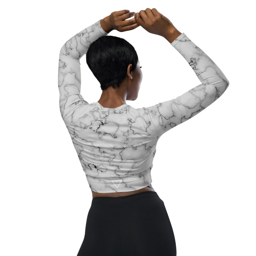 Greystone Long Sleeves Crop Top